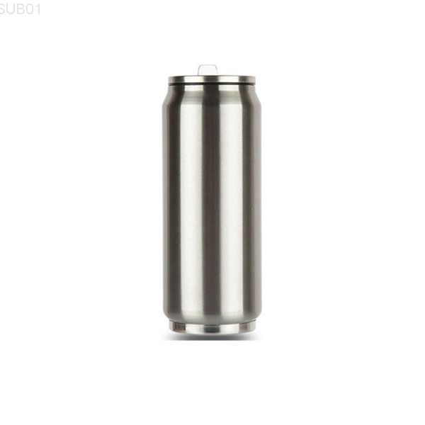 

2020 creative can thermos cup stainless steel 500ml vacuum water bottle flask home outdoor portable vaccum cups