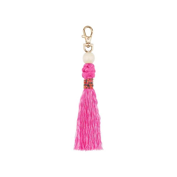 

1pcs fashion wooden beads tassel diy jewelry curtain garments decorative accessories key chain handbag pendant craft tassels h jllnwh