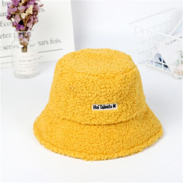 

bucket hats women fur embroidery fashion winter warm hat lamb wool female new caps outdoor panama gorras bonnet fisherman hats, Blue;gray