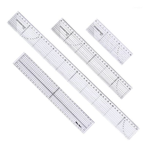 

15cm 30cm 50cm transparent acrylic ruler simple ruler square cute stationery drawing supplies sewing tools1, Black