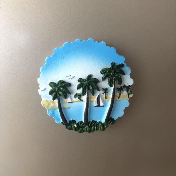 

3d resin fridge magnets singapore philippines travel souvenir refrigerator magnet sea view message sticker home decor gift ideas jllbge