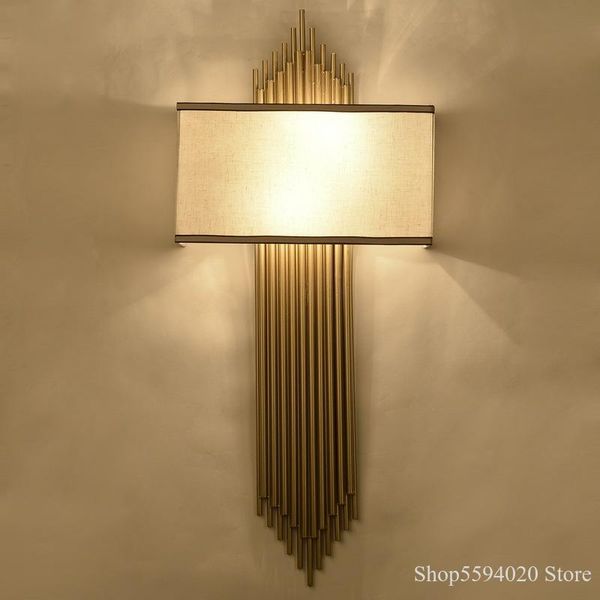 

new chinese led wall lamp retro iron staircase corridor wall lamp american luxury living room bedroom tv bedside lights e14