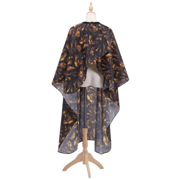 

haircut hairdressing barber cloth apron polyester hair styling design supplies salon unique design pattern barber cloth h wmtvra