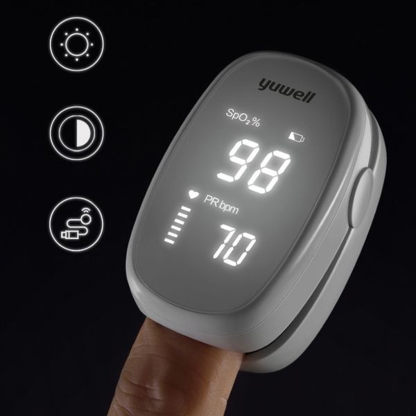 

original xiaomi youpin yuwell yx102 finger oximeter digital fingertip pulse oximeter led screen care for health high-speed sensor
