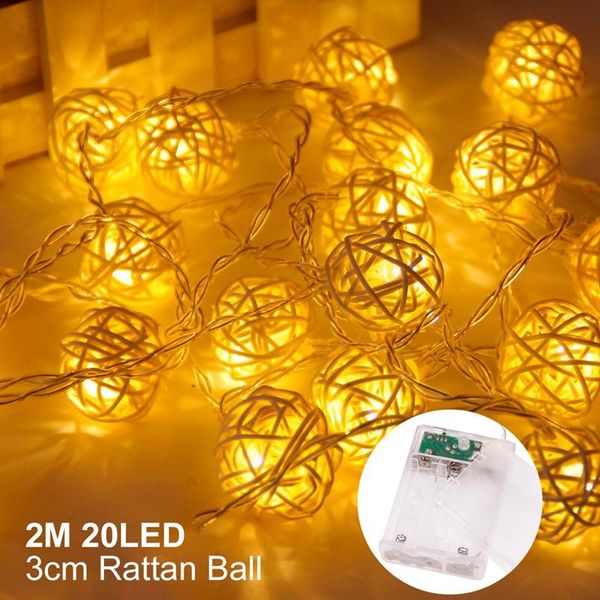 

fengreise рождественские украшения для домашнего сада rattan ball светодиодные огни рождественская елка украшения рождественский свет открыт