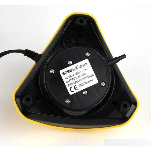 

5w /10w 6l/min ultra silent aquarium air pump fish tank air aerator oxygen qylthh bde_luck