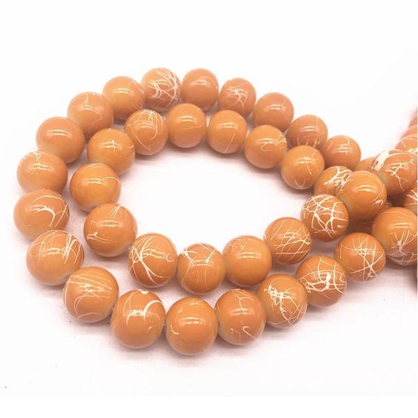 

wholesale 4/6/8/10mm czech glass beads loose spacer beads painted charm for jewellery making diy bracelet&neck jllmmz