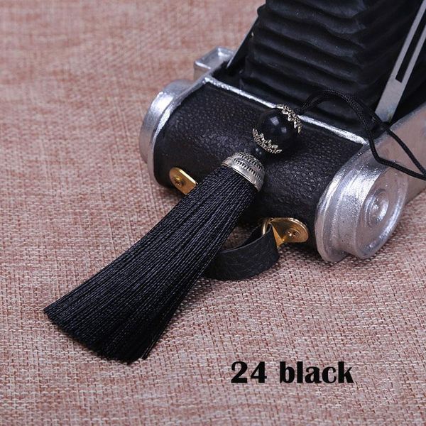 

2pcs lot silk tassel fringe brush sling tassels trim with beads pendant for sew curtains jewelry accessories diy wedding decor h qylmnw