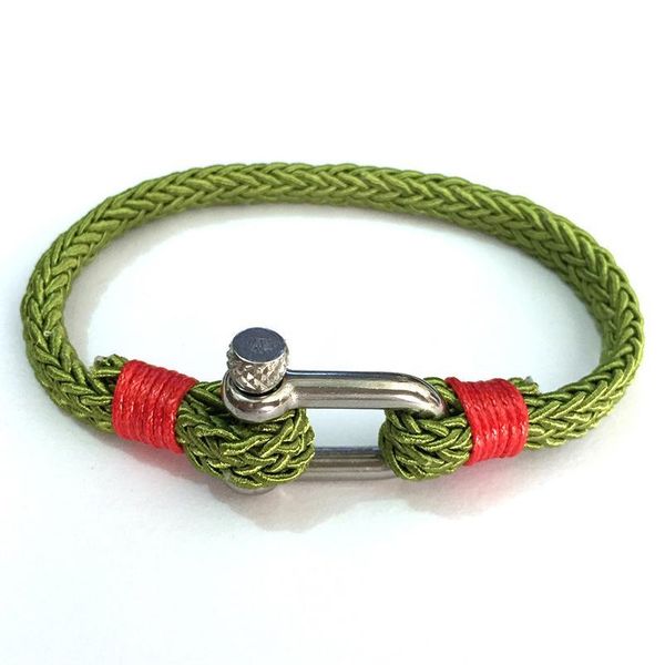 

eif dock simple viking style stainless steel bracelet navy nylon rope hand-woven casual bracelets for men and women frie jllxlu