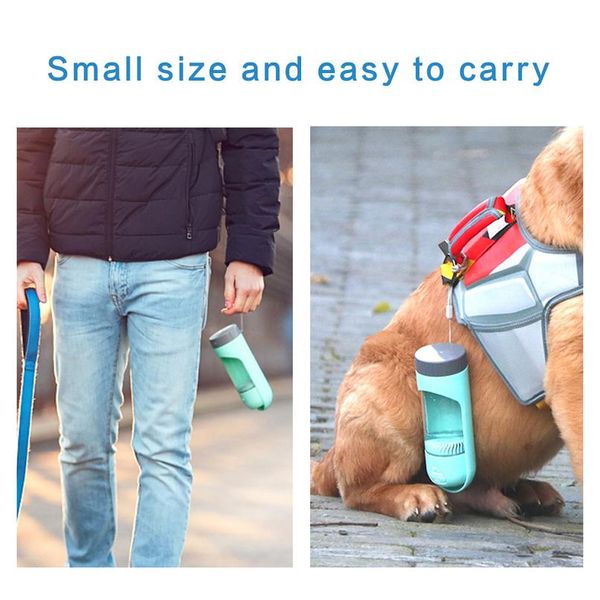 

300ml dog water bottle portable pet puppy drinking bowl cup outdoor travel dog water dispenser feeder for small large d bbyiuk