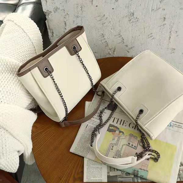 

женщины холст сумка для плеча tote сумка новая леди pu цепочка ремешок кошельки повседневная женская сумка мода, Black;red