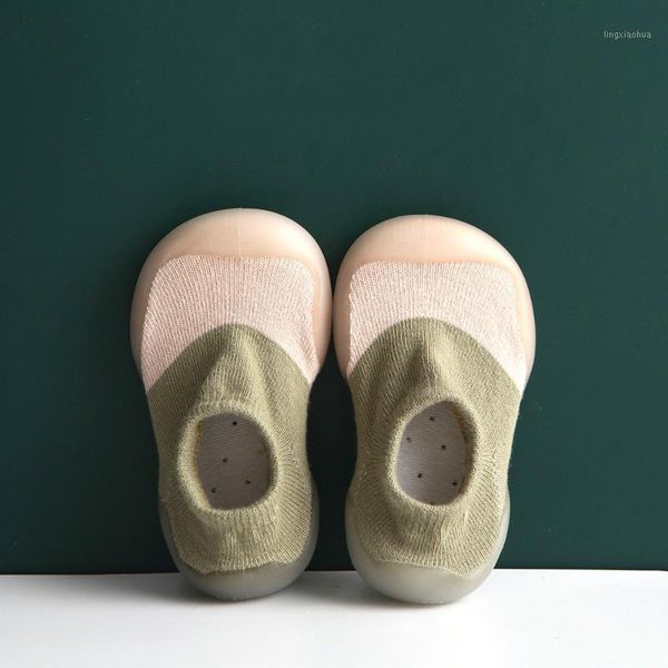 

baby shoes first pair of shoes baby walkers children's soft rubber soles knitted boots non slip1