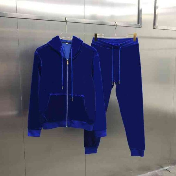

tracksuits spring men's mens designer fashion letters print sportsuits for men women couple suits autumn jogger pants 2 colors optional, Gray