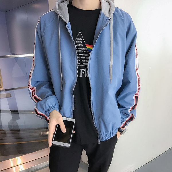 

spring and autumn knitted hat new 2021 harajuku casual men's jacket youth student large, Black;brown