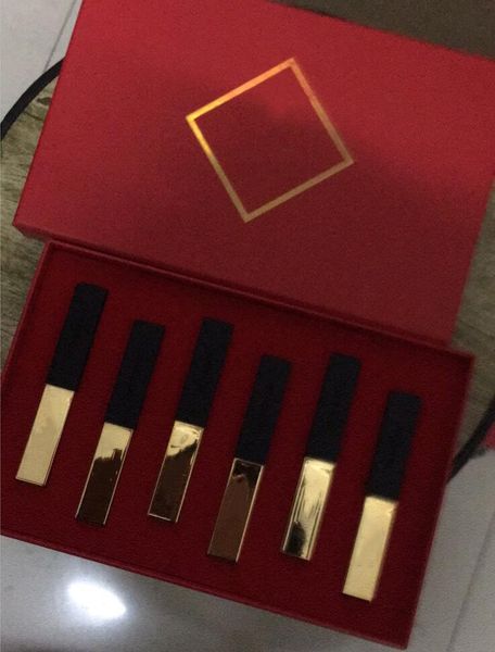 

lipsticks 6 colors makeup set moisturizing lipstick 6 in 1 lipgloss set and good quality cosmetics kit dhl ing