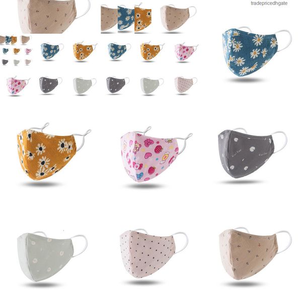 

cartoon washable kids 100% face mouth cotton reusable mask with filter dus noe3 7kml