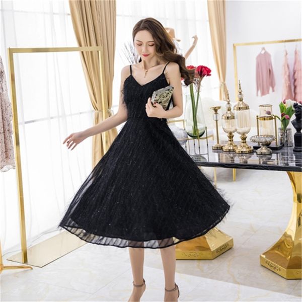 

springtime summer club elegant fringe midi high waist girdle dressed as ladies d3w7, Black;gray