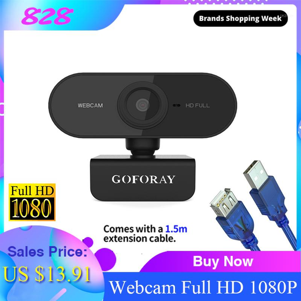 

webcams webcam 1080p hd web camera noise-reduction microphone cam usb with extension cable for computer lapdesktv box1