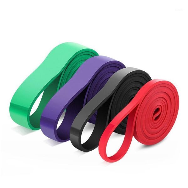 

tpe 41" resistance bands 208cm fitness rubber pull up crossfit power latex expander hanging yoga loop band1