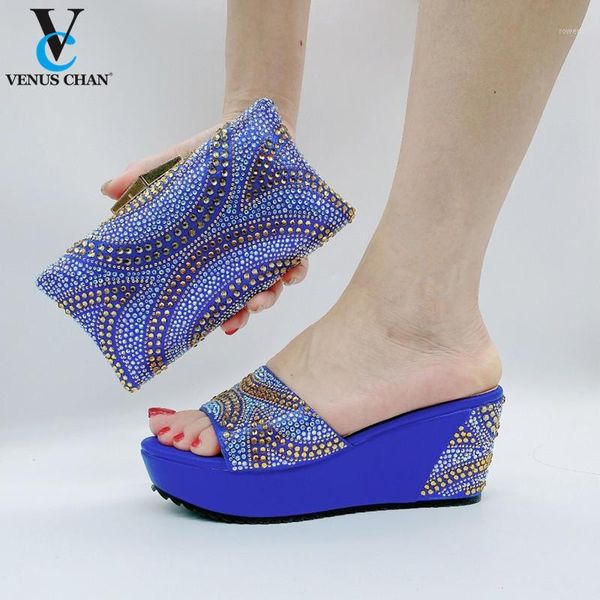 

new arrival elegant italian ladies shoes and bags to match set women plataform shoe italian shoes with matching bags for women1, Black