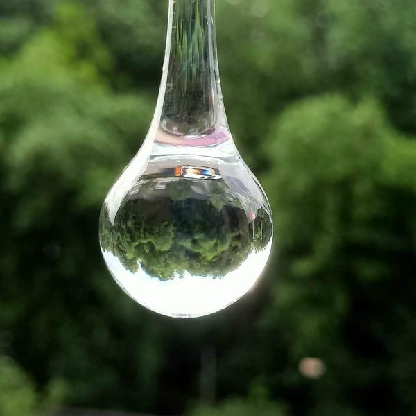 

1pc 60mm clear water drop crystals pendants diy glass beads hanging ornament for home decor chandelier crystals accessories h jllbpy