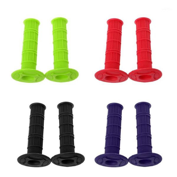

1 pair 7/8inch universal motorcycle hand pro grips dirt bike motocross handlebar1