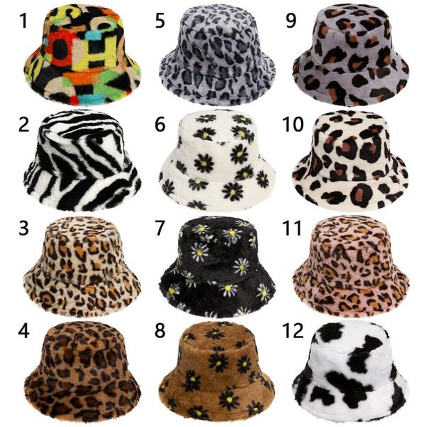 

hat thickened fur women's women winter bucket new imitation fashion 2020 hat fishing color solid soft warm outdoor holiday nvqeq, Blue;gray