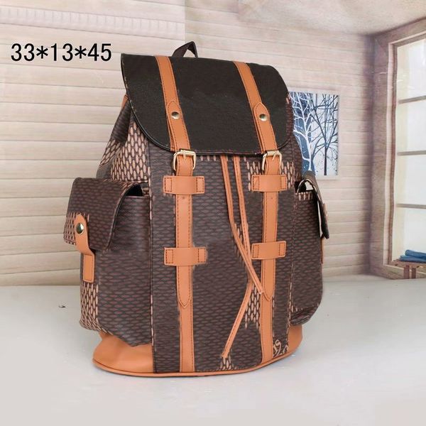 

2022 new backpacks fashiclassic fashion bag women men pu leather backpack style bag duffel bags shoulder bags 41379#