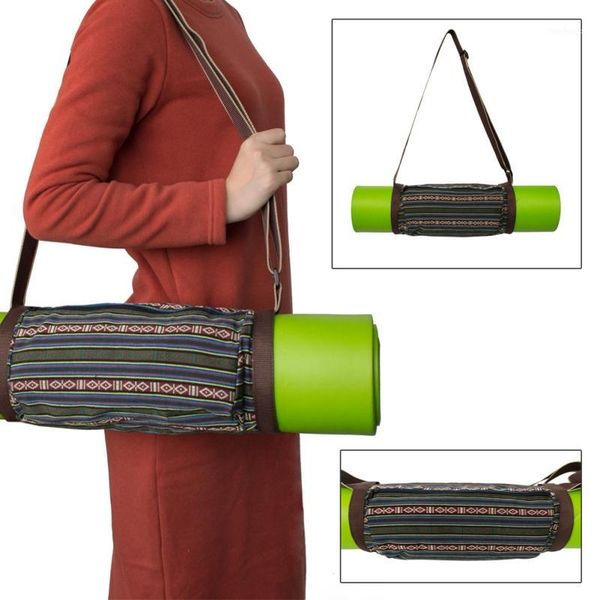 

yoga mats portable mat bag shoulder carrier case waterproof adjustable strap pilates casual indoor outdoor exercise accessories1