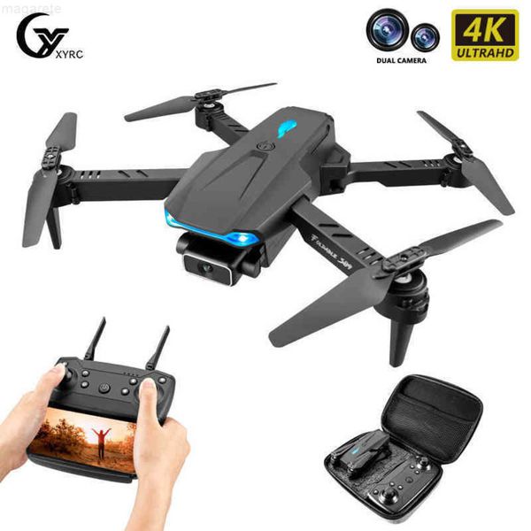 

xyrc mini uav s89 4k, professional, hd, dual cameras, wifi, fpv, positioning, aerial pgraphy, folding four wheeled vehicle, toys