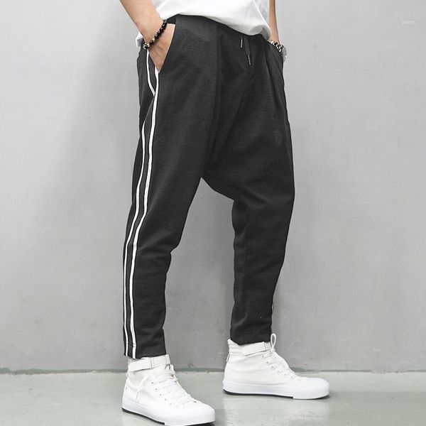 

2019 men pants hip hop sportswear fitness joggers trousers mens streetwear track pants gyms sweatpant pantalon hombre1, Black