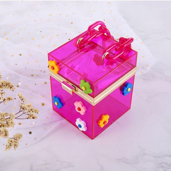 

clear transparent acrylic women evening box clutch bag ladies hard metal clutches messenger crossbody bag mini wedding dinner1