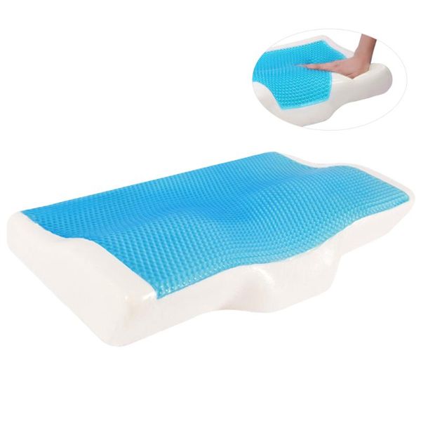 

Memory Foam Pillow Ice-cool Anti-snore Neck Orthopedic Sleep Pillow Sleep Bedding Neck For Cervical Health Care