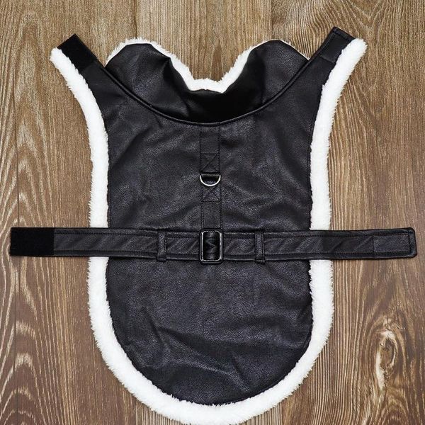 

pet dog clothes winter warm dogs jacket waterproof puppy leather coat pets clothing for chihuahua french bulldog ropa pa bbypgv