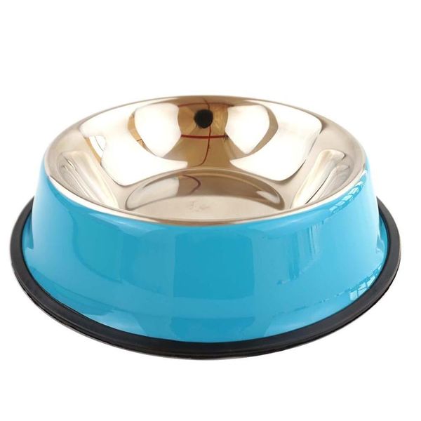 

2020 dog bowls stainless steel puppy dog feeder feeding food water dish bowl pet dogs cat new dog bowl jllsqv sinabag