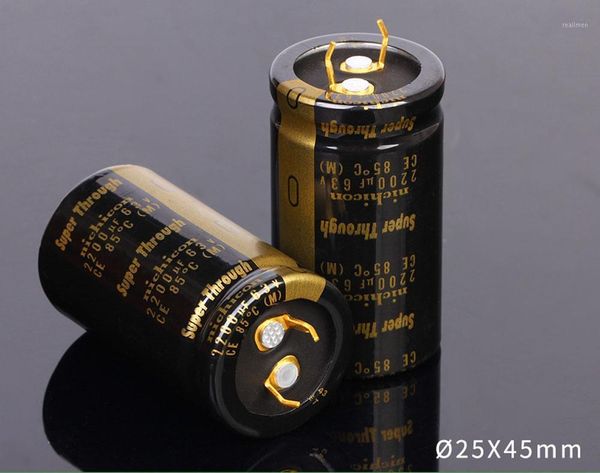 

63v 2200uf 100% original new nichicon audio electrolytic capacitor capacitance radial 25x45mm 18x35mm1