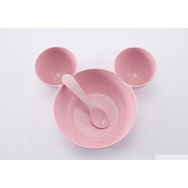 

cute cartoon children bowl dishes baby feeding bowls degradable material baby dinner food container fruit plate ki sqcyly five2010
