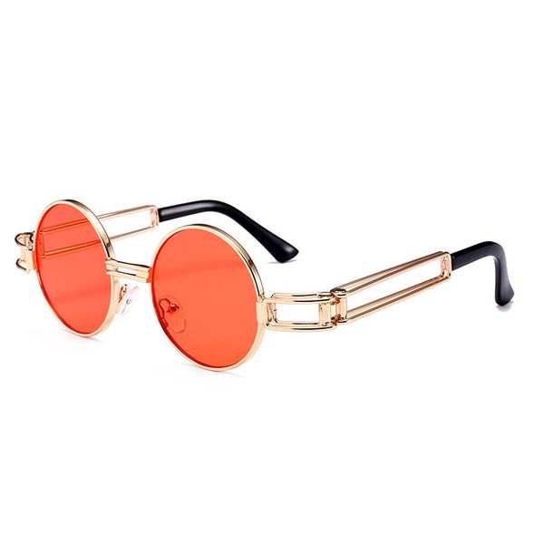 

goggles sunglasses european and american street fashion retro round prince glasses motorcycle accessories, White;black