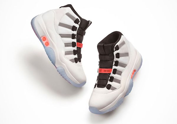 

2020 released authentic 11 high og adapt automatic laces the self-lacing real carbon fiber red multi-color men outdoor shoes sports sneakers