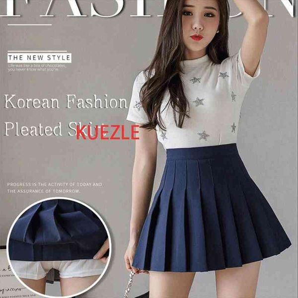 

girls dance mini skirts school women spring autumn high waist korean style skirt pleated short white black kawaii skirts