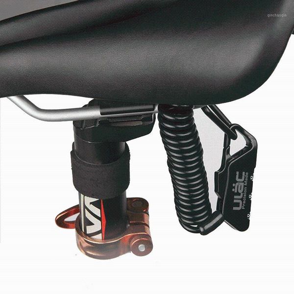 

4 color ulac 3 digit bicycle password lock mini mountain bike lock cable riding equipment equipped bicycle accessories1