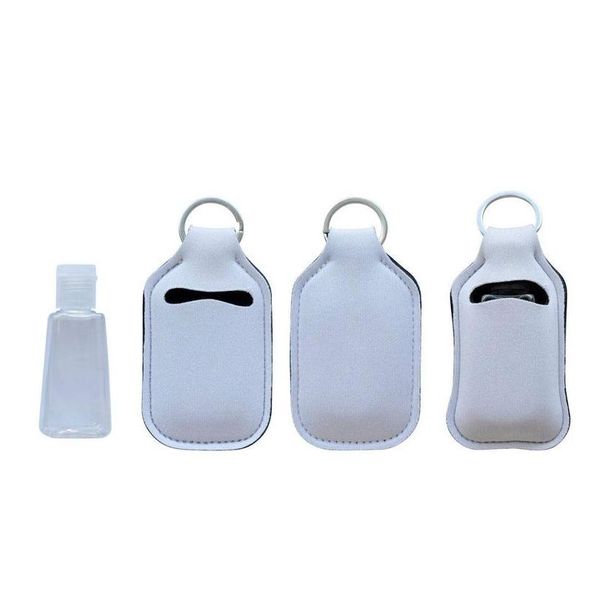 

sublimation blank keychain hand sanitizer holder for 1oz bottle diy customized pendant qylcfx garden2010