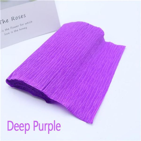 

250x25cm 15cm 10cm flower making crepe papers diy craft wrapping packing material paper wedding christmas party decor supplies bbybcx