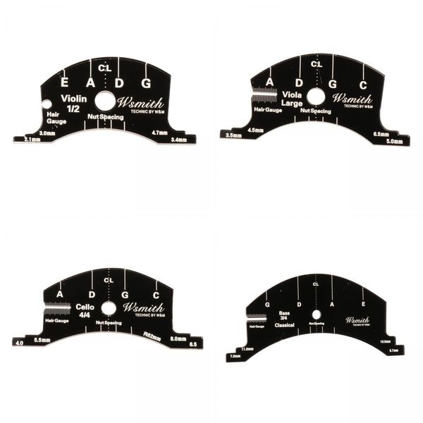 

violin bridge fingerboard mold template for violin /viola /cello instrument