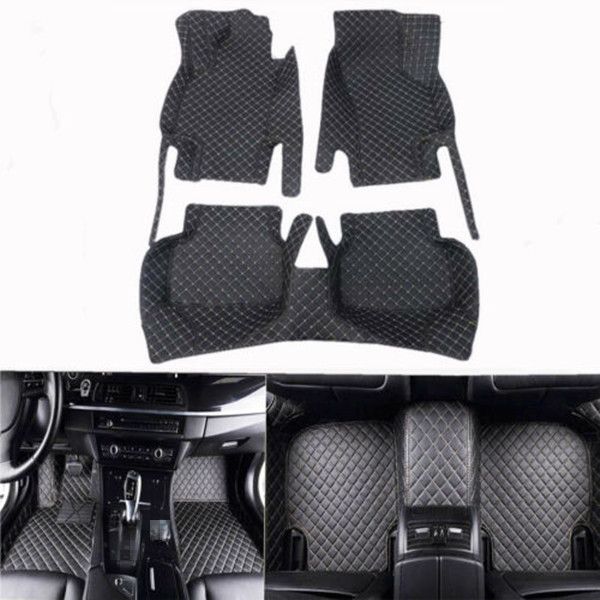 

car foot mat for toyota highlander 5 seats 2009-2018 all weather non-slip carpe