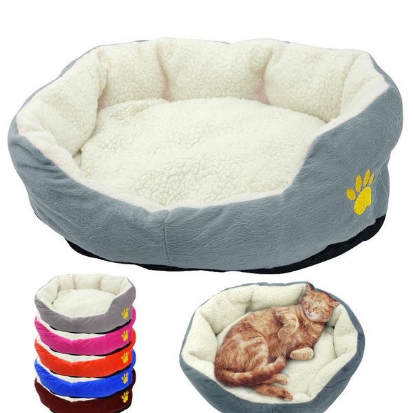 

warm cat bed house pet puppy sofa kennel mat winter cat sleeping beds nest for small medium dogs cats cama p wmtoyv