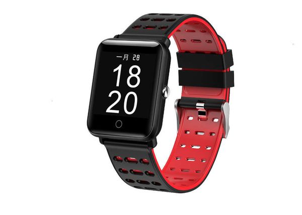 

2019 new ny88 reflective half transparent normally bright smart bracelet watch movement step heart r