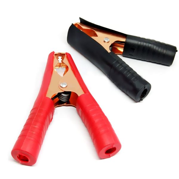 

2 шт. 100a красный черный металл медный аллигатор клип автомобиль аллигатор клипы аккумуляторы зажимы 2 шт. 100a f jlligo fight2010