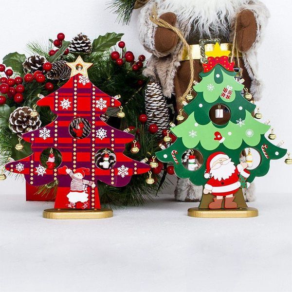 

artificial christmas tree led lights holiday window decorations set kids girts1