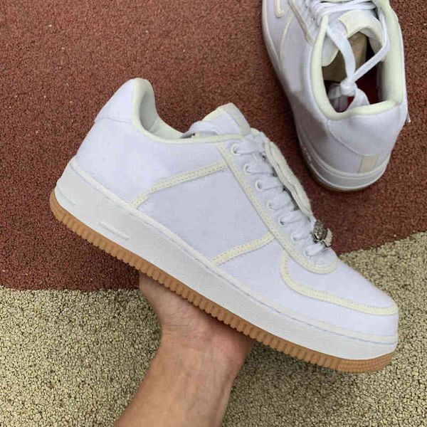 

2022 x low 1 sail gum light brown cactus jack athletic shoes men women 3m reflective trainers sports sneakers with original box